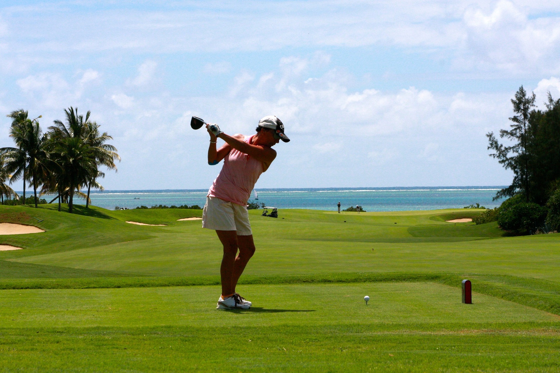 Mauritiusals Golfer-Paradies