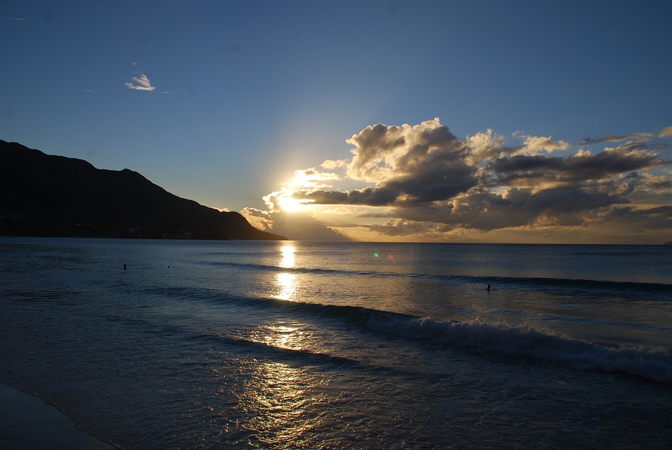 Beau Vallon auf den Seychellen